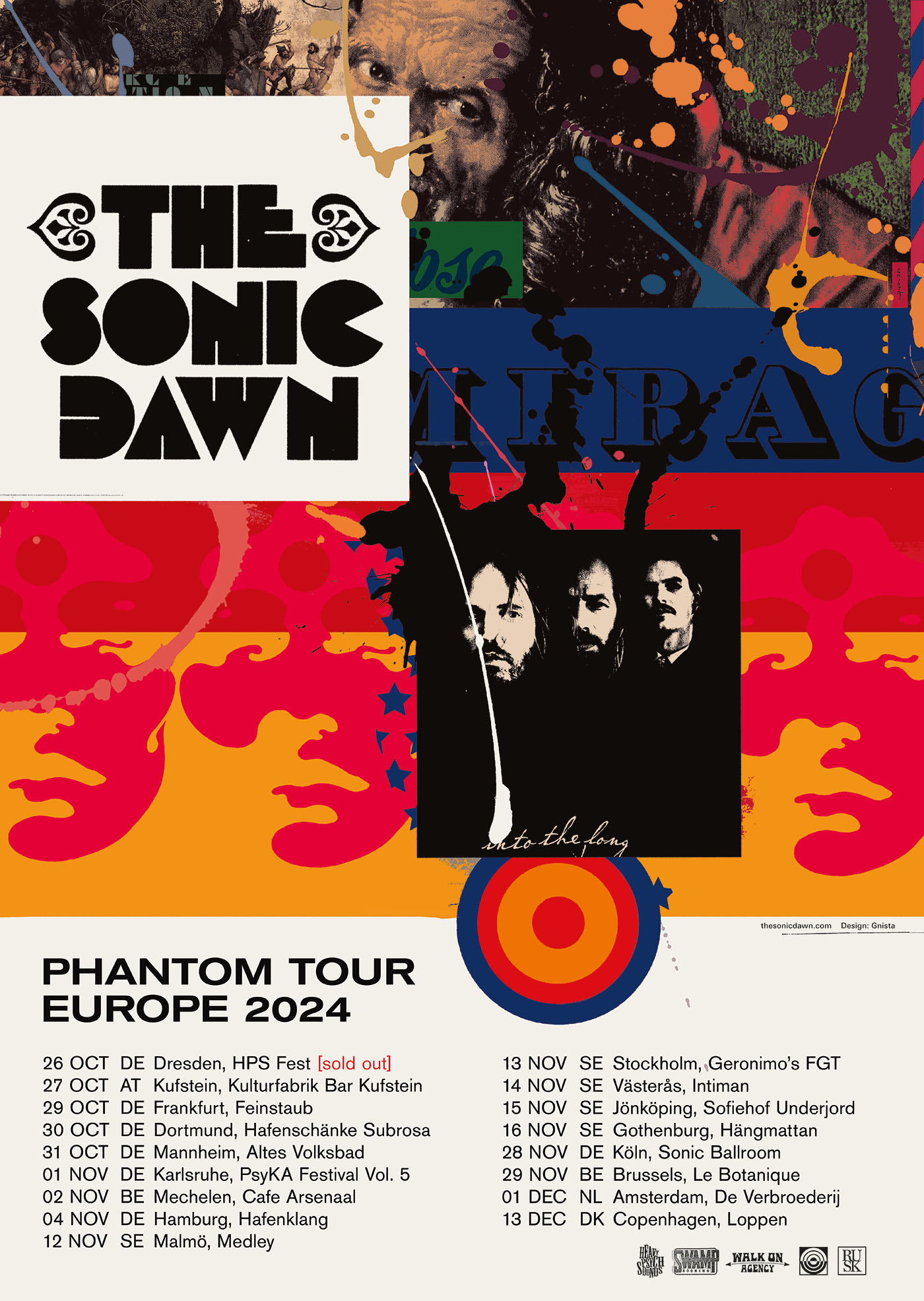 Phantom European tour dates 2024