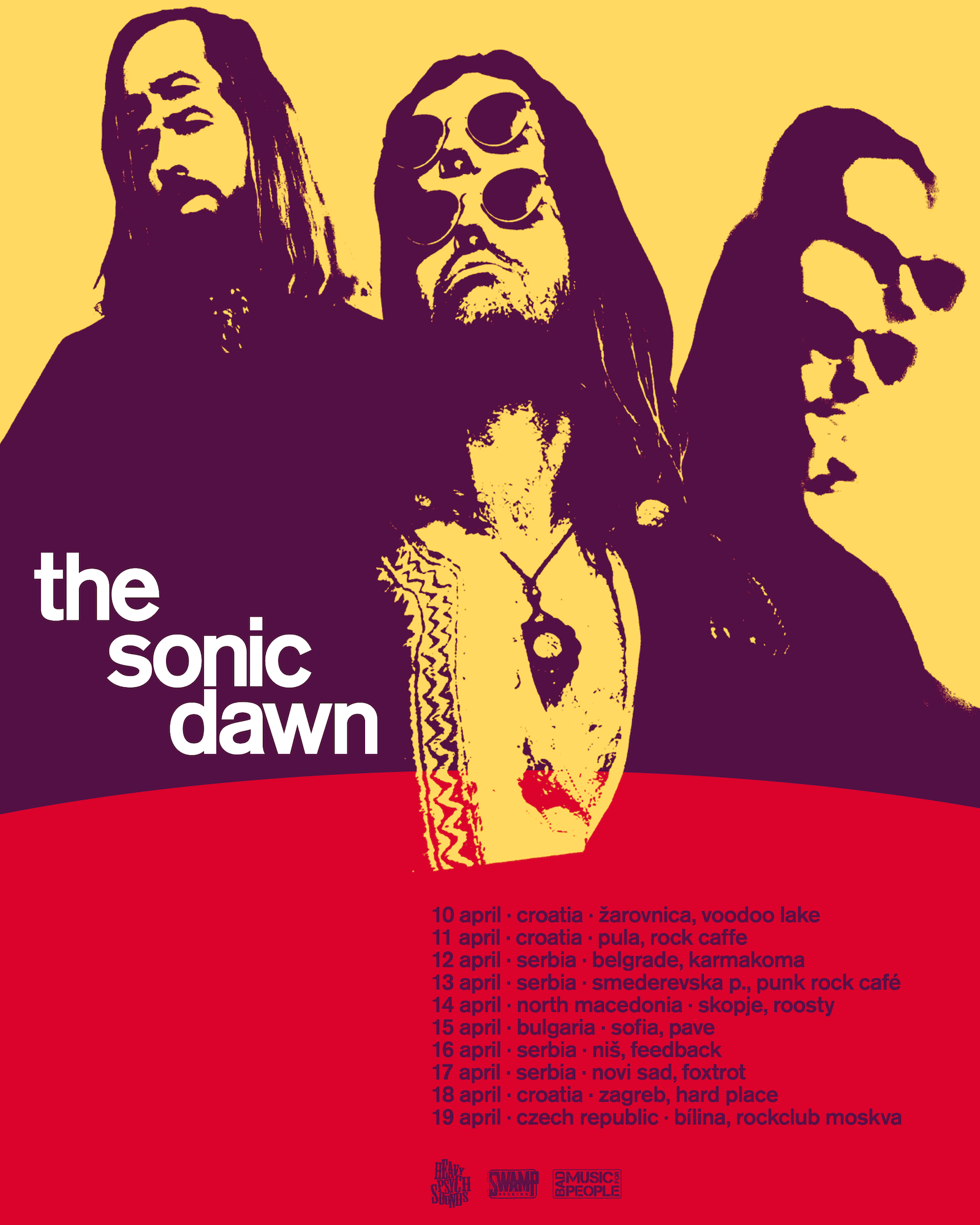 The Sonic Dawn Spring Tour, April 2026